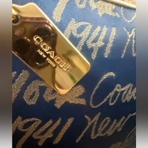 Coach  Poppy Signature Script Crossbody LIMITED EDITION (COA included)